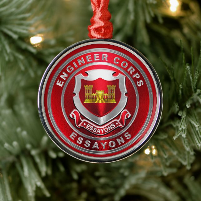 ADORNO METÁLICO NAVIDADES DE INGENIERÍA CORPS (Árbol)