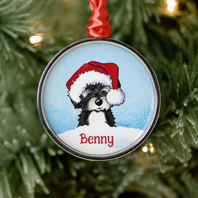 Adorno Metálico Navidades de KiniArt Havanese (Árbol)