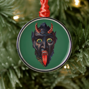 Adorno Metálico Navidades de Krampus