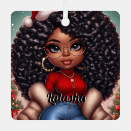 Adorno Metálico Navidades de la Corte Africana de Estados Unidos