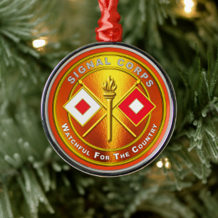 Adorno Metálico Navidades de los Cuerpos de Señales