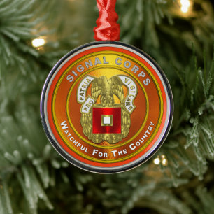 Adorno Metálico Navidades de los Cuerpos de Señales