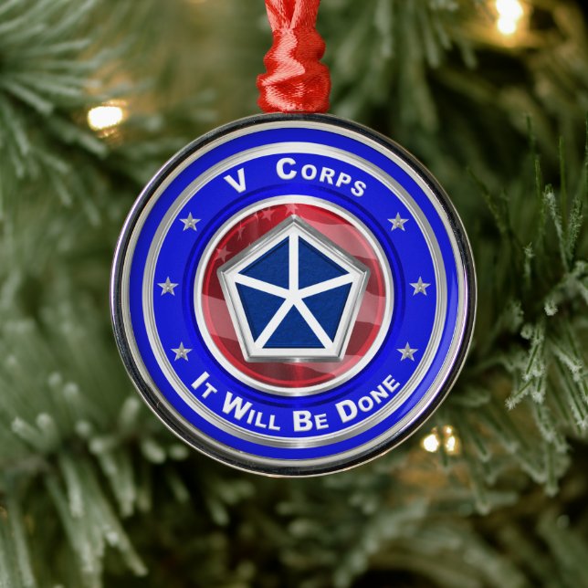 Adorno Metálico Navidades de los Cuerpos de V Keepsake (Árbol)