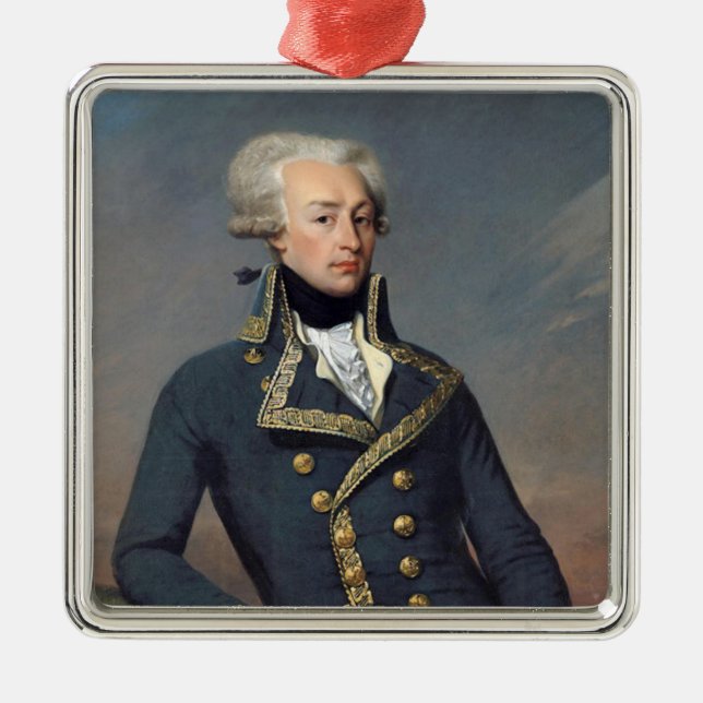 Adorno Metálico Navidades de Marquis de Lafayette Ornament (Frente)