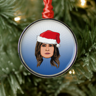 Adorno Metálico NAVIDADES de MELANIA TRUMP