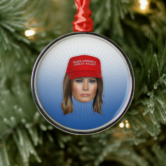 Adorno Metálico Navidades de Melania Trump MAGA