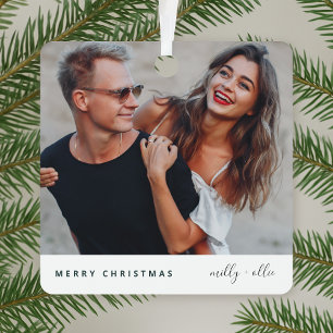 Adorno Metálico Navidades de moda   Fotografía moderna en pareja