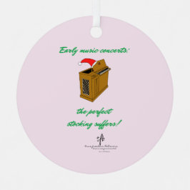 Adorno Metálico Navidades de órganos de Olivia