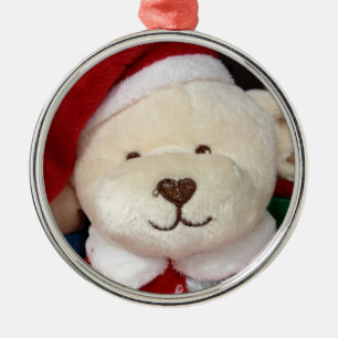 ADORNO METÁLICO NAVIDADES DE OSO TEDDY ORNAMNET