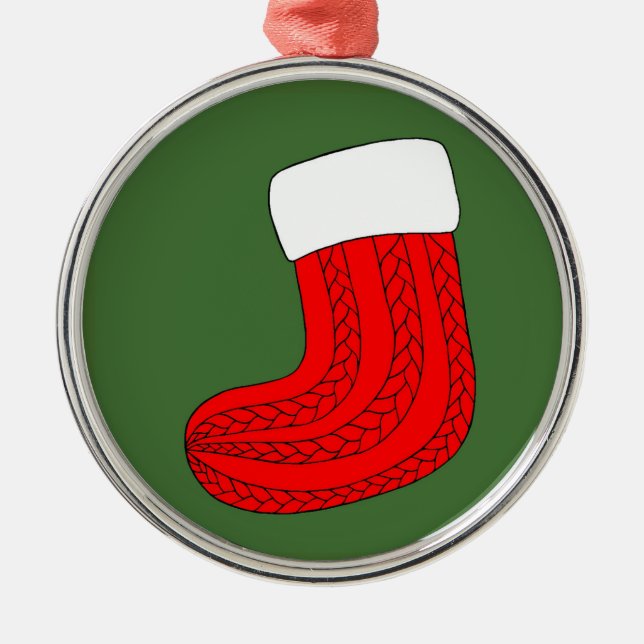 Adorno Metálico Navidades de pie (Frente)