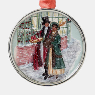 Adorno Metálico Navidades de Regency Shoppers - Jane Austen