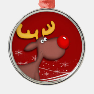 Adorno Metálico Navidades de Rudolf