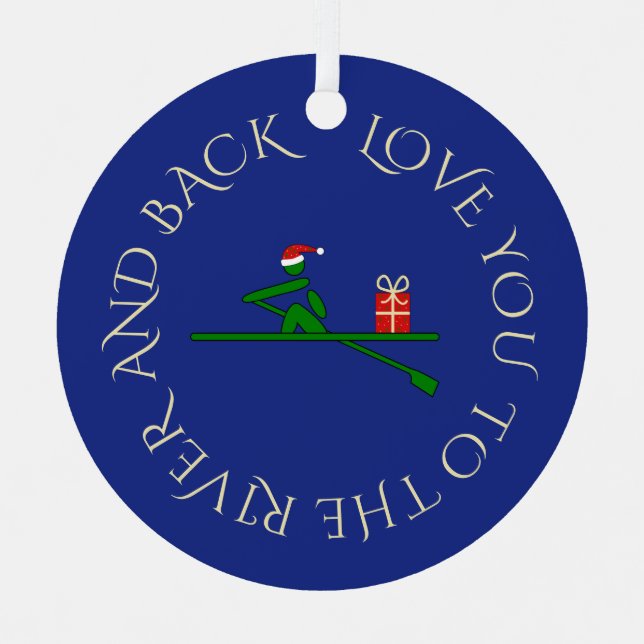 Adorno Metálico navidades de texto de foto personalizado potencia  (Anverso)