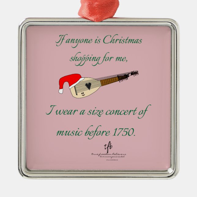 Adorno Metálico NAVIDADES de TIff de Theorbo comprando plaza premi (Frente)