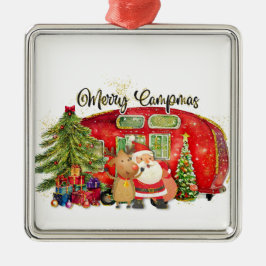 Adorno Metálico Navidades DE VACACIONES EN EL CAMPGOUND