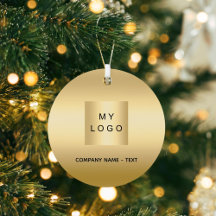 Navidades del logotipo de la compañía de negocios