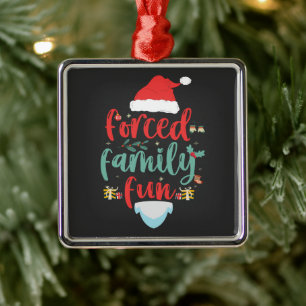 Adorno Metálico Navidades divertidos y divertidos que coinciden co