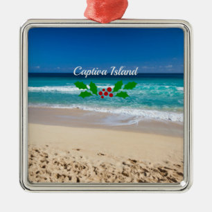 Adorno Metálico Navidades en la isla de Captiva, Florida