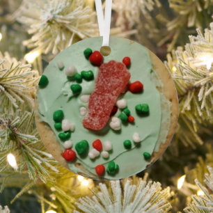 Adorno Metálico Navidades espumosos Cocina azucarera Candy Gummie