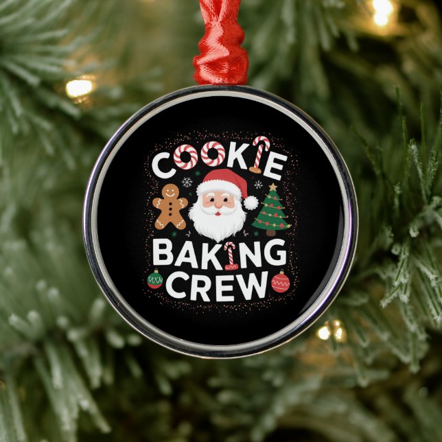 Adorno Metálico Navidades familiares de navidades Cookie Baking Cr (Árbol)