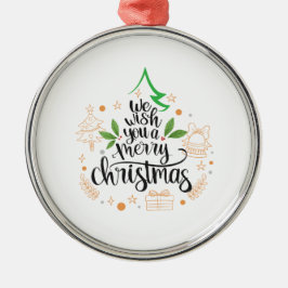 Adorno Metálico navidades felices