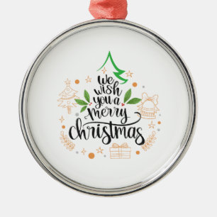 Adorno Metálico navidades felices