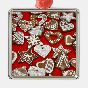 Adorno Metálico Navidades Gingerbread Cookies