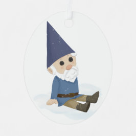Adorno Metálico Navidades Gnome Plushie Ornament