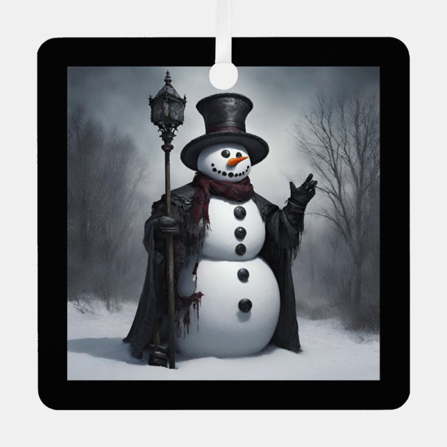 Adorno Metálico Navidades góticos (Anverso)