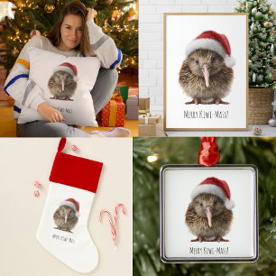 Adorno Metálico Navidades guapos Kiwi, personalizado