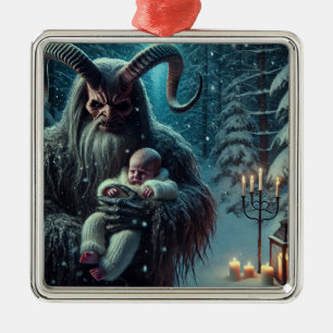 Adorno Metálico Navidades Krampus