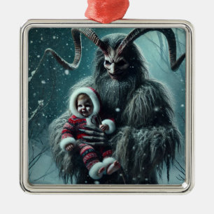 Adorno Metálico Navidades Krampus