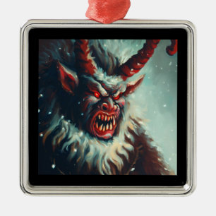 Adorno Metálico Navidades Krampus 3