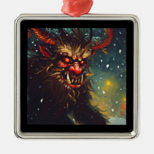 Adorno Metálico Navidades Krampus 4