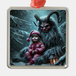 Adorno Metálico Navidades Krampus Ornament