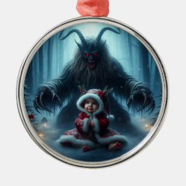 Adorno Metálico Navidades Krampus Ornament