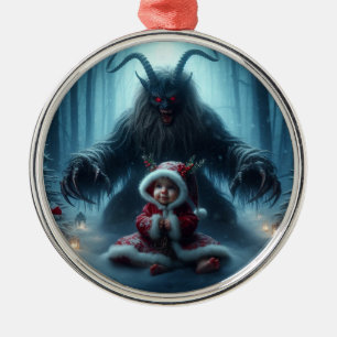 Adorno Metálico Navidades Krampus Ornament