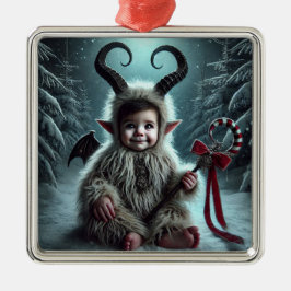 Adorno Metálico Navidades Krampus Ornament