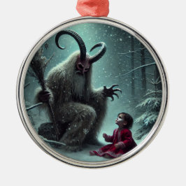 Adorno Metálico Navidades Krampus Ornament