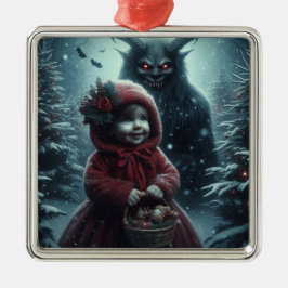 Adorno Metálico Navidades Krampus Ornament