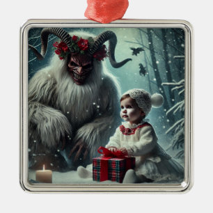 Adorno Metálico Navidades Krampus Ornament