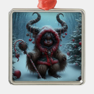 Adorno Metálico Navidades Krampus Ornament