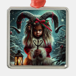 Adorno Metálico Navidades Krampus Ornament