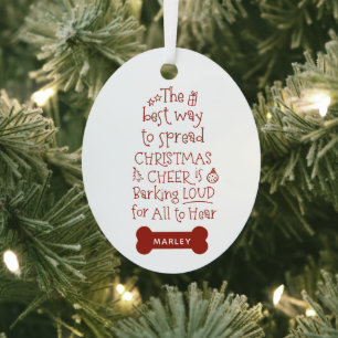 Adorno Metálico Navidades Mascota Cheer Foto
