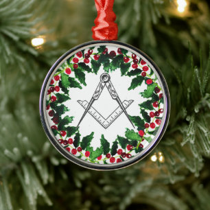 Adorno Metálico Navidades masónicos masónicos masónicos de masació