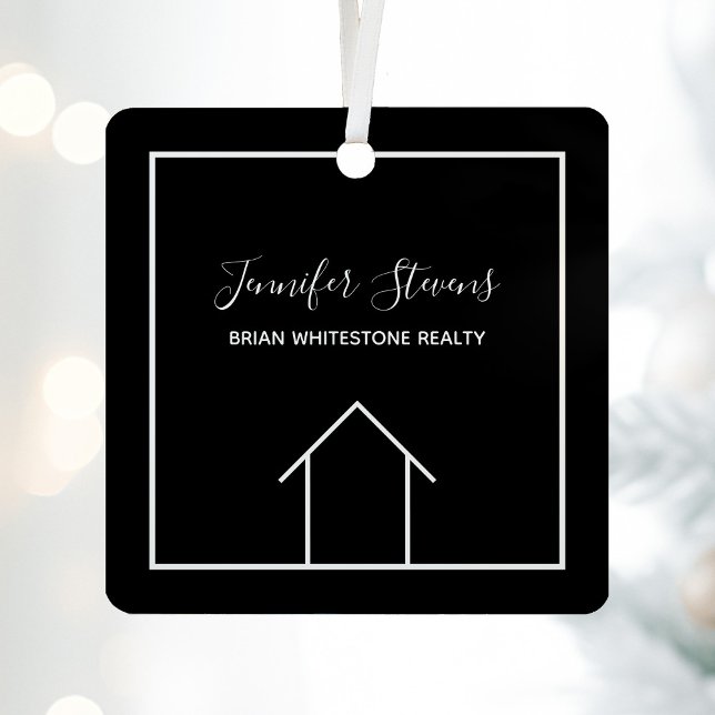 Adorno Metálico Navidades negros Personalizados modernos de Real E (Subido por el creador)