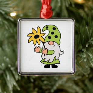 Adorno Metálico **NAVIDADES o GNOME SPRINGTIME** ORNAMENTE