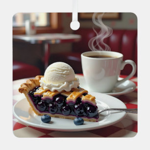 Adorno Metálico Navidades personalizados de Blueberry Pie