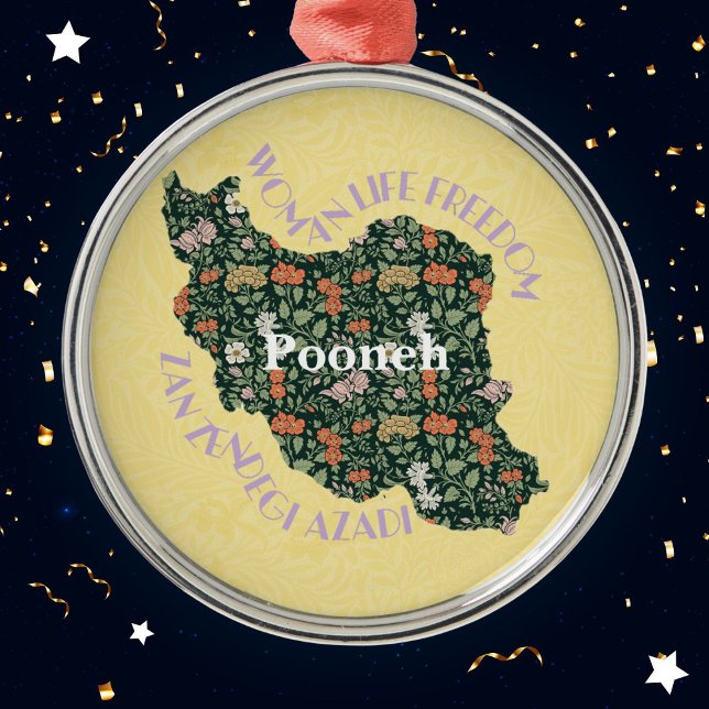 Adorno Metálico Navidades personalizados grandes regalos para muje (Custom Christmas Bulk Gifts for Women Feminists)