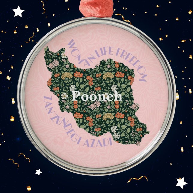 Adorno Metálico Navidades personalizados grandes regalos para muje (Custom Christmas Bulk Gifts for Women Feminists)